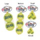 KONG AirDog Squeaker Tennisball