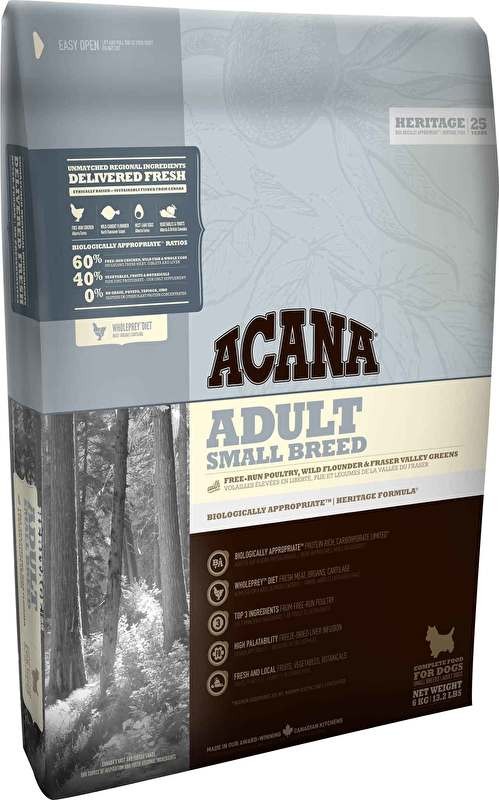 Acana Heritage Adult Small Breed Hundefutter