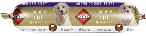 Rodi Wurst Lamm & Reis für den Hund