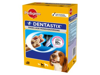Pedigree Dentastix für mittelgroβe Hunde von 10 bis 25 kg 