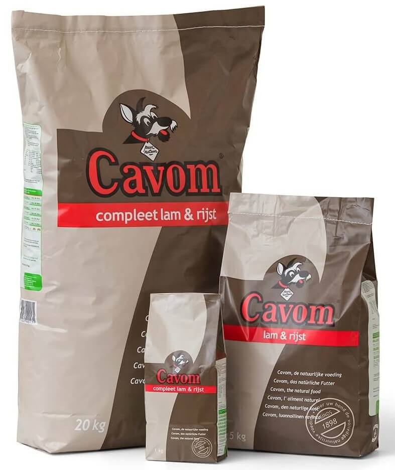 Cavom Compleet Lamm & Reis Hundefutter