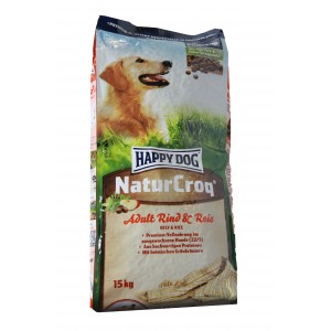 Happy Dog NaturCroq Rind mit Reis Hundefutter
