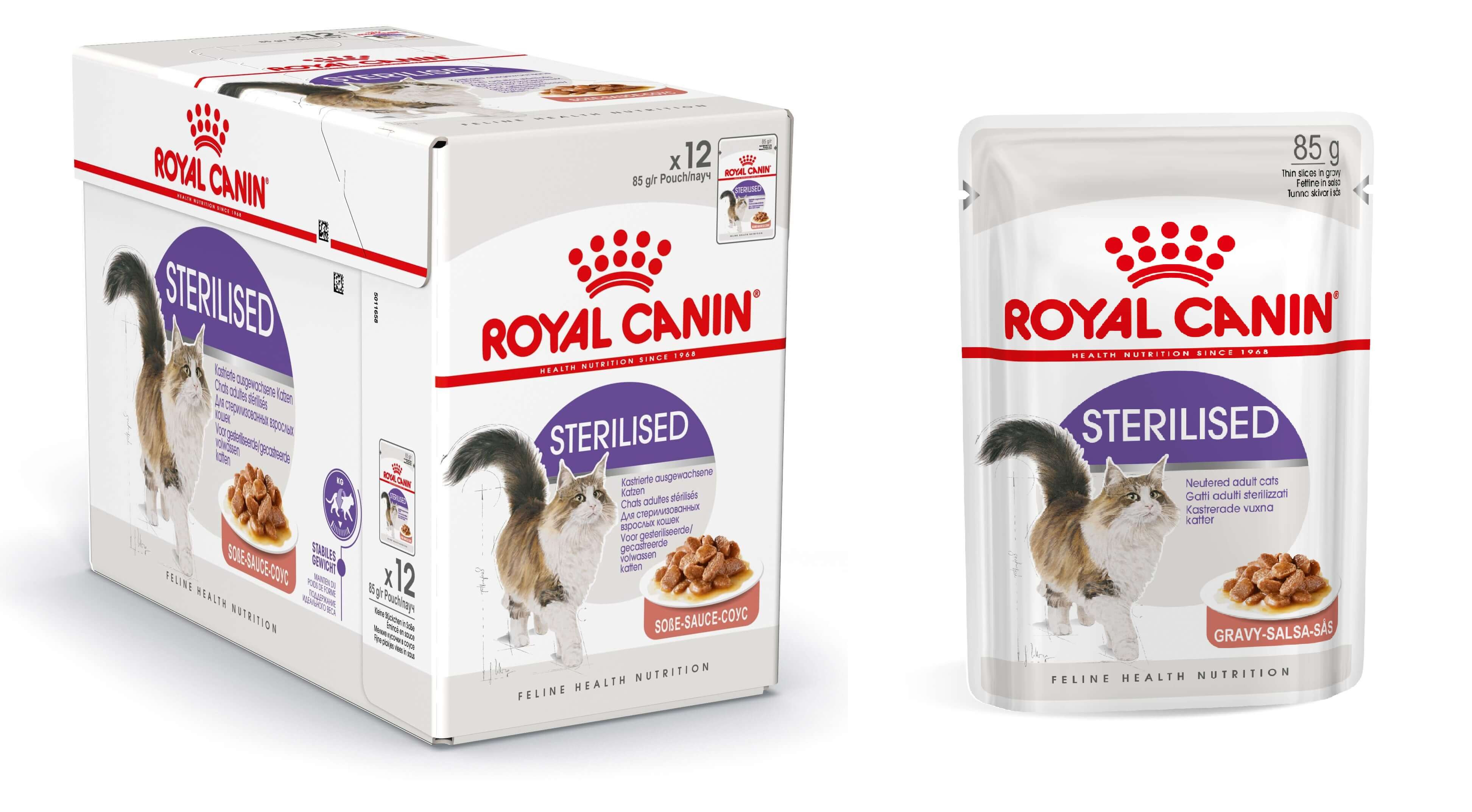Royal Canin Sterilised Katzen-Nassfutter 12 Beutel
