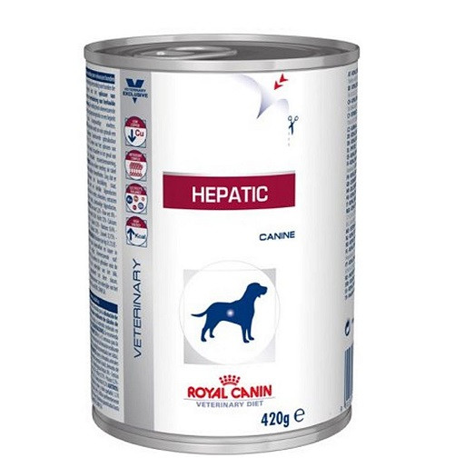 Royal Canin Veterinary Diet Hepatic Hundefutter (Dosen) 420g