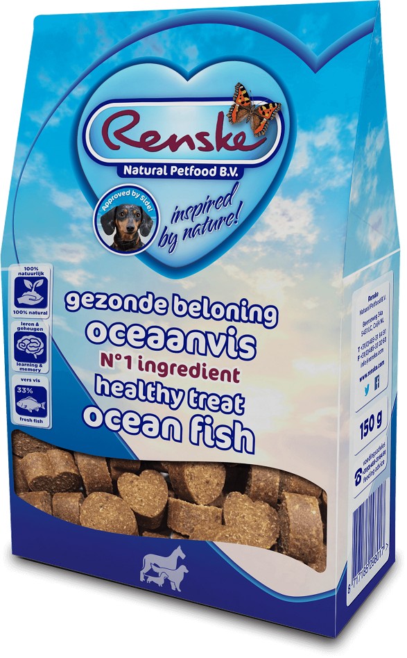 Renske Gesunde Belohnung Fisch Hundesnack