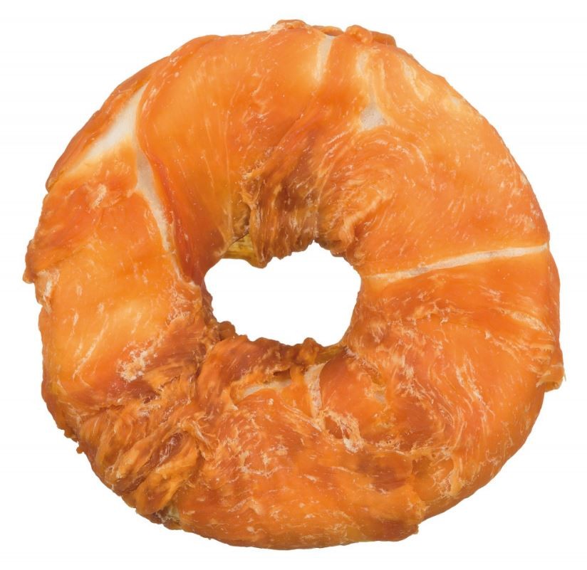 Büffelhaut Donut mit Huhn für Hunde Günstig