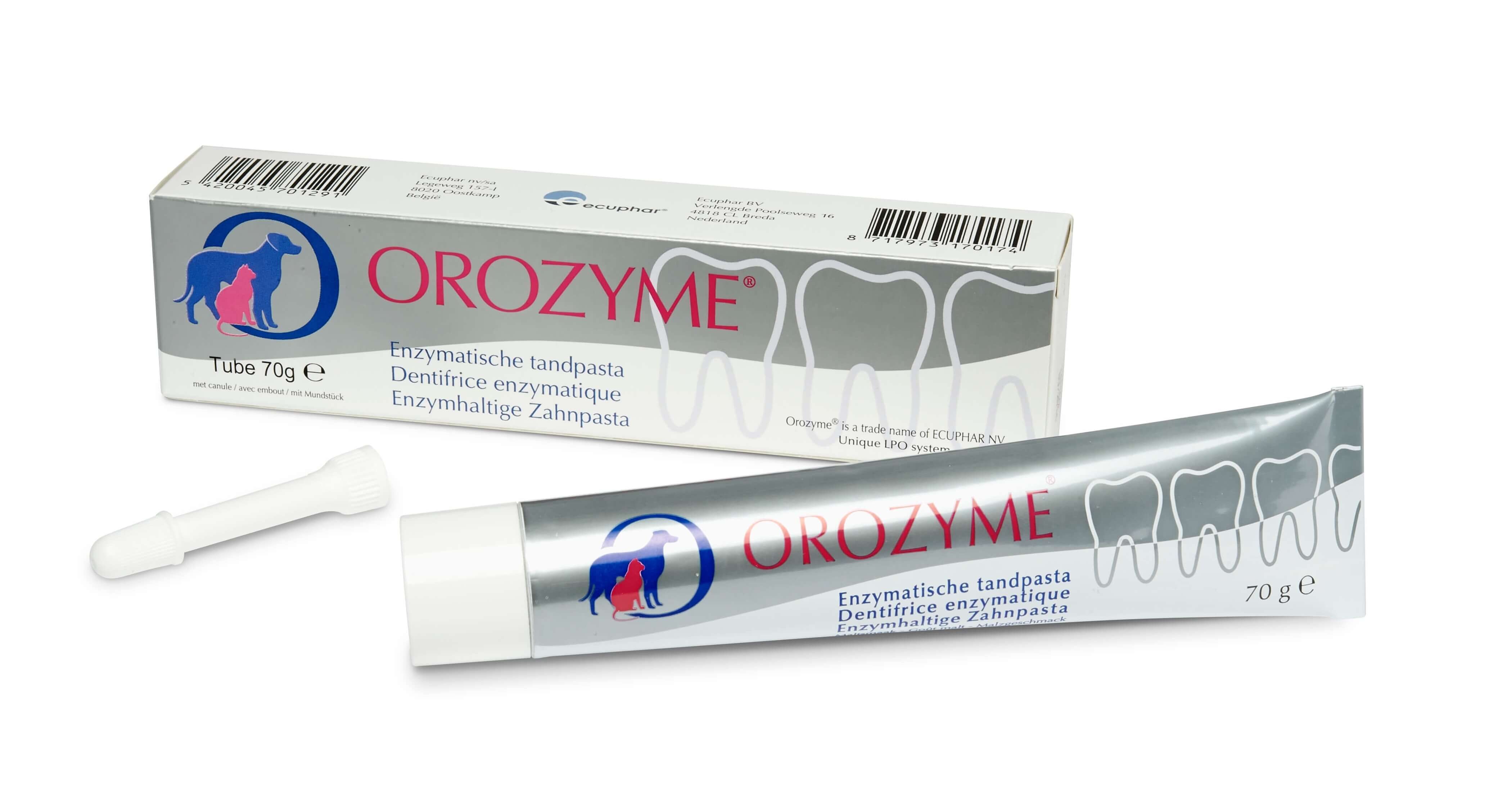 Orozyme Zahnpasta für Hund und Katze Zahnpflege Günstig