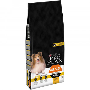 Pro Plan All Size Light/Sterilised Huhn Optiweight Hundefutter
