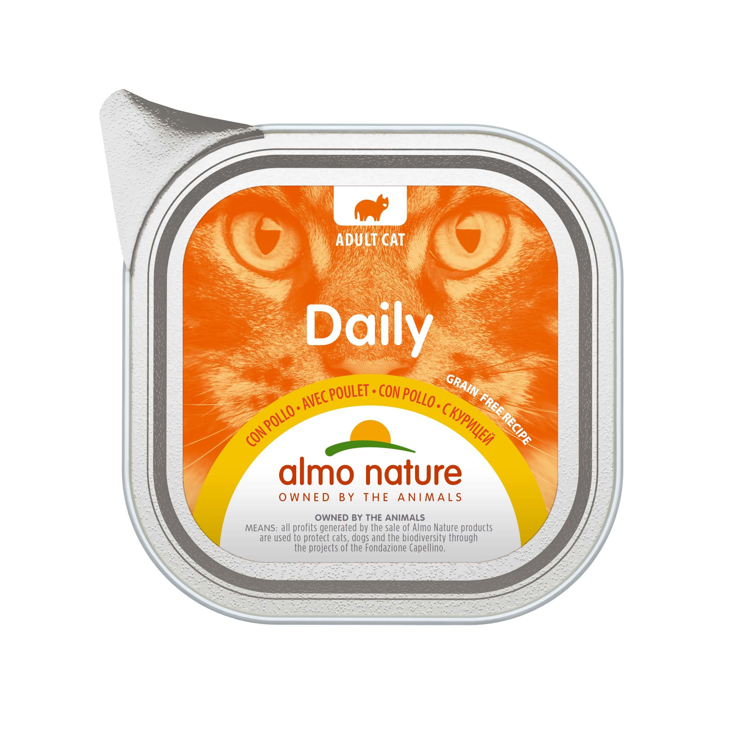 Almo Nature Daily met Kip 100 gram
