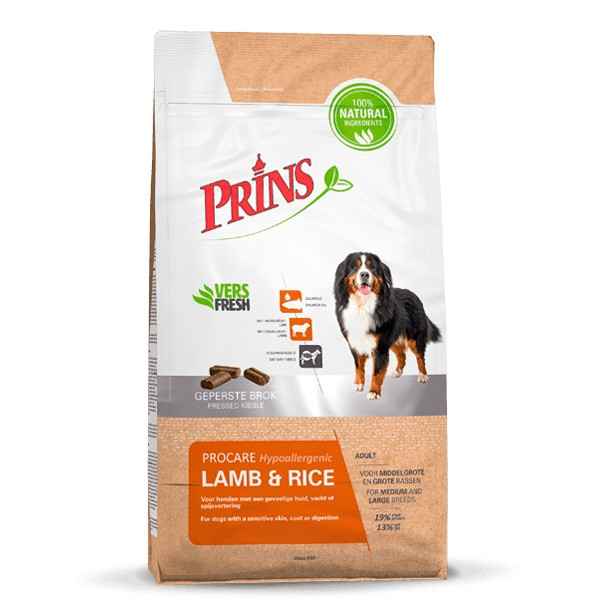 Prins ProCare Hypoallergenic mit Lamm & Reis Hundefutter