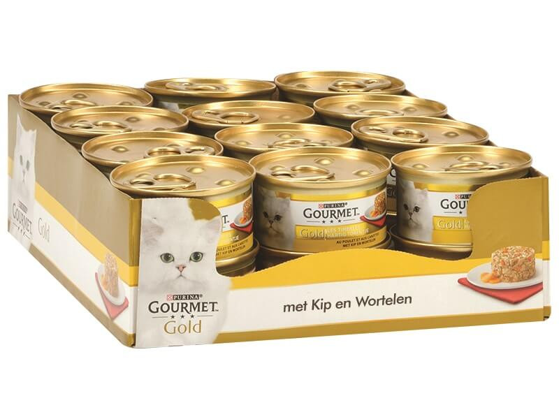 Gourmet Gold herzhaftes Türmchen mit Huhn und Karotten (85 g)