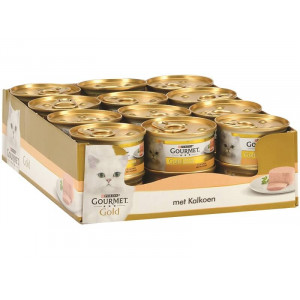 Gourmet Gold Mousse Truthahn Katzenfutter