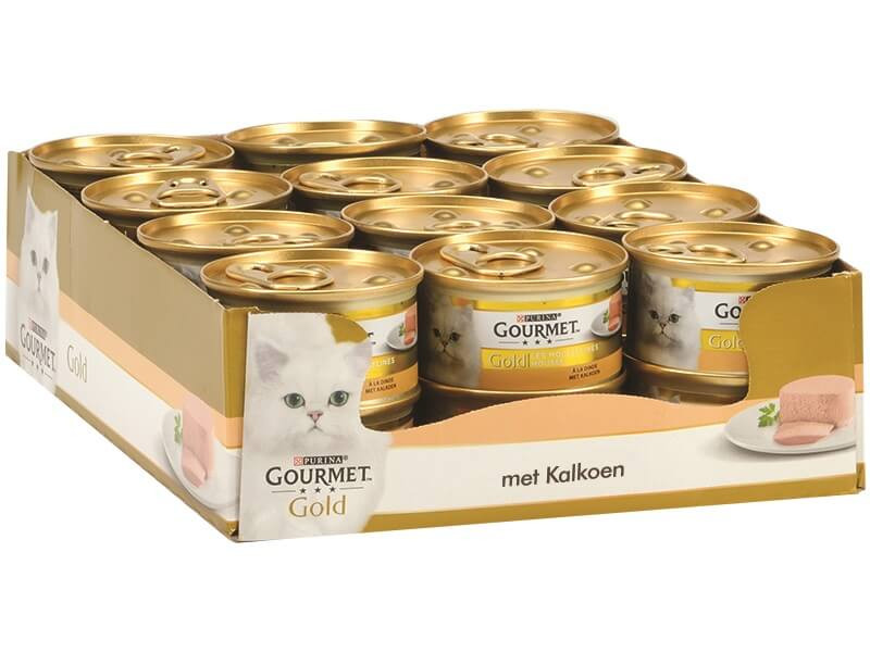 Gourmet Gold Mousse Truthahn Katzenfutter