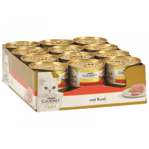 Gourmet Gold Mousse Rind Katzenfutter