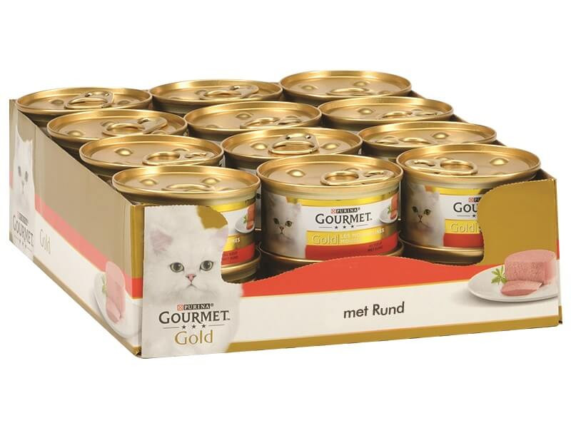 Gourmet Gold Mousse Rind Katzenfutter
