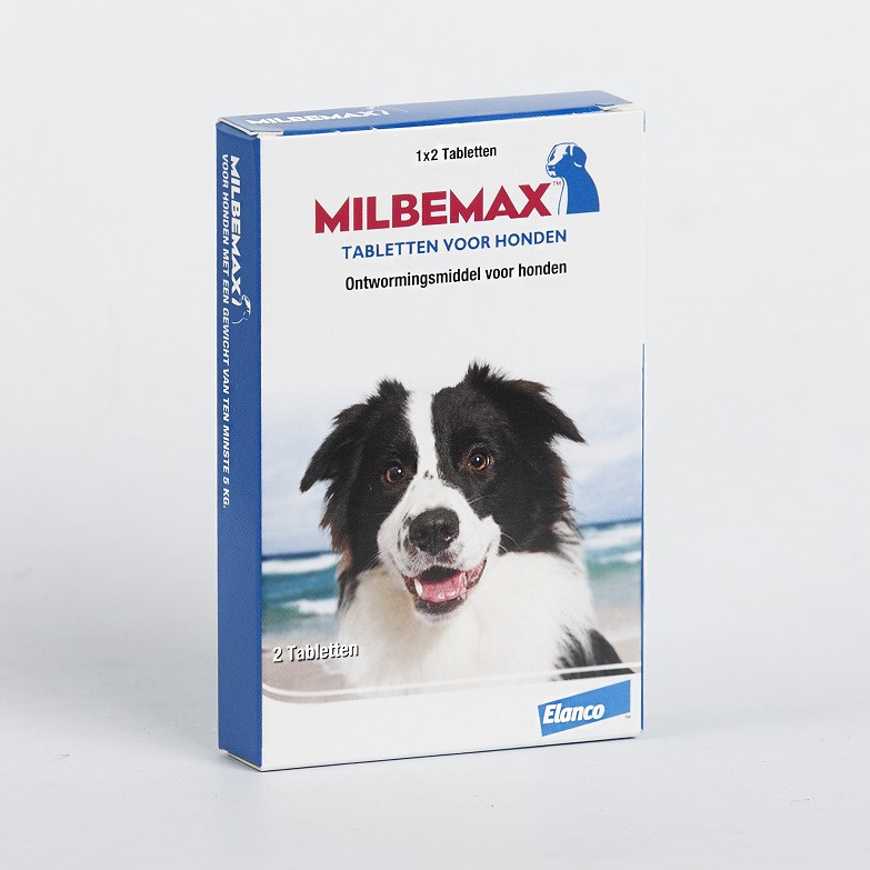 Milbemax Entwurmungstabletten für große Hunde Brekz.at
