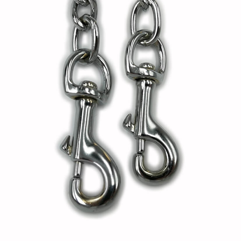 Kettenleine Leder Braun Brekz.at