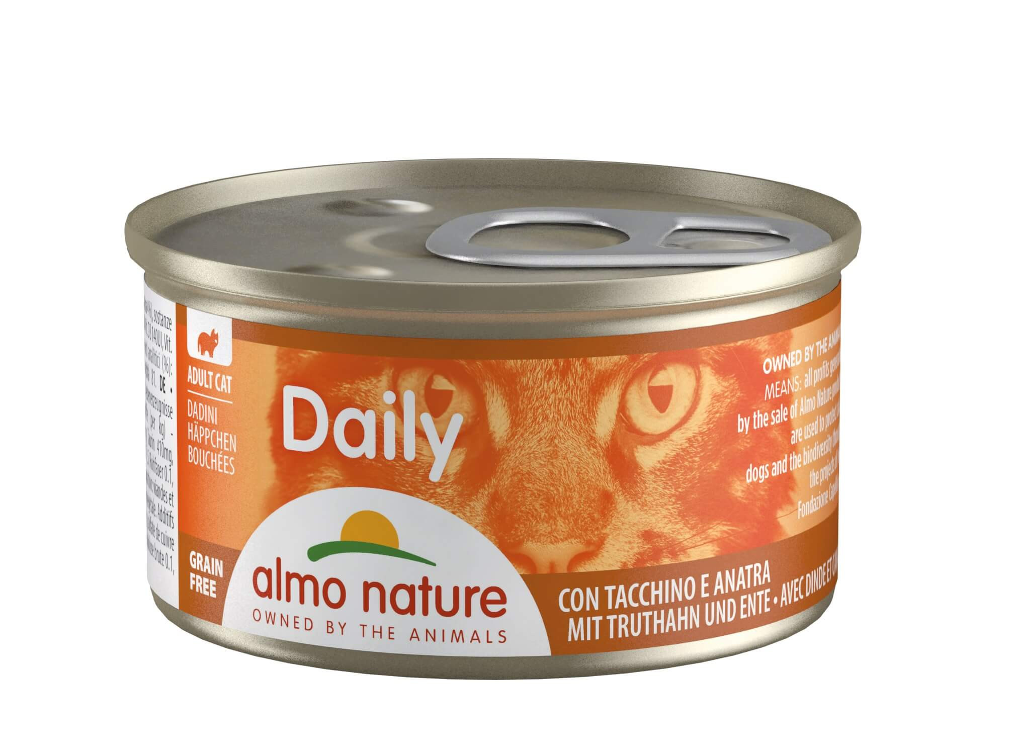 Almo Nature Daily Hapje met Kalkoen & Eend 85 gram