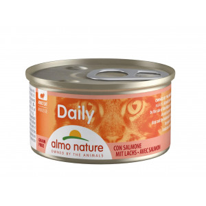 Almo Nature Daily Mousse mit Lachs  85 Gramm