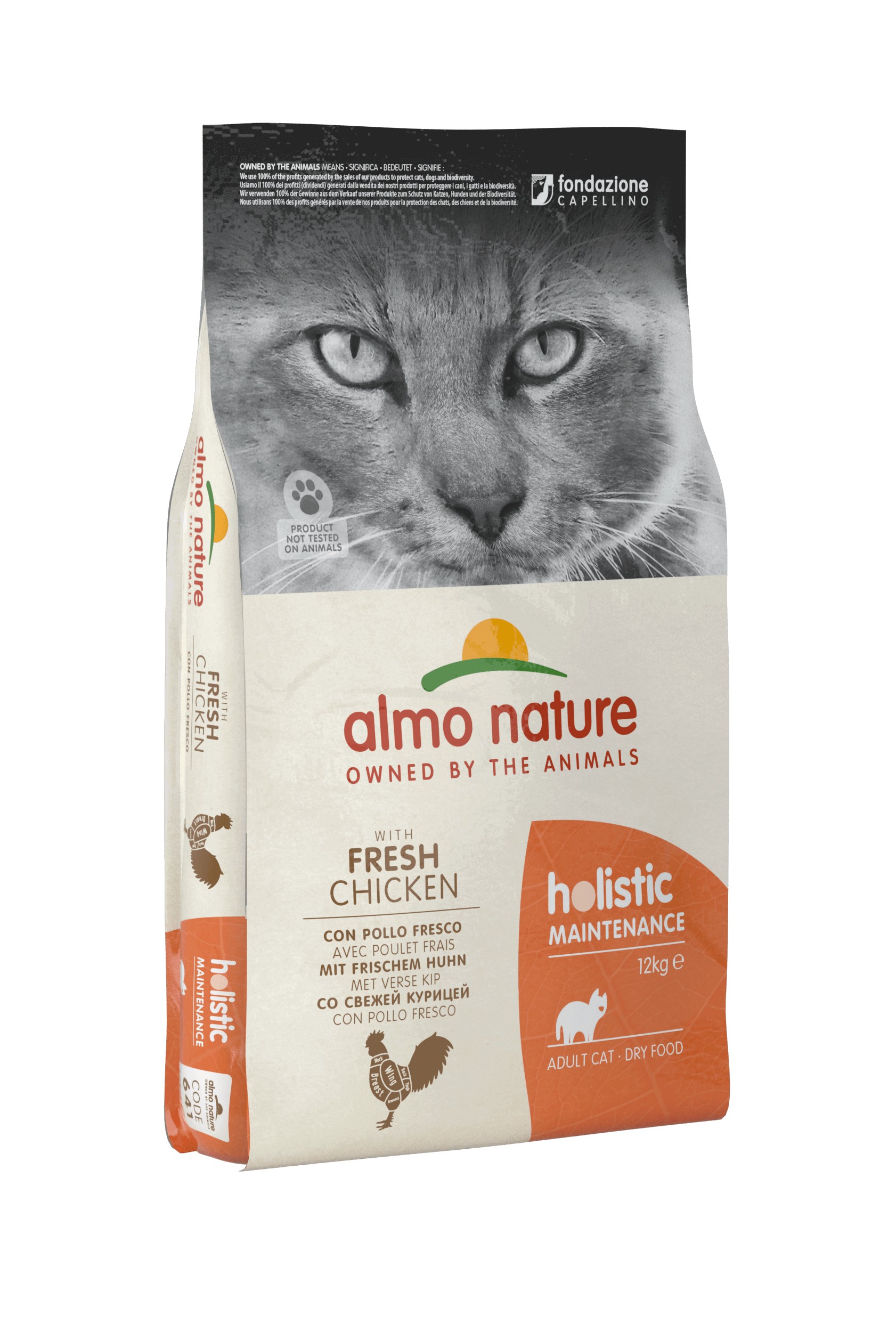 Almo Nature Holistic  Maintenance Adult Huhn & Reis Katzenfutter