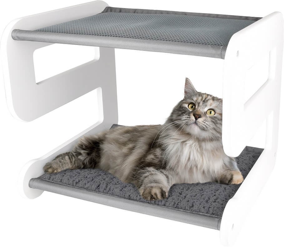 Katzenmobiliar Nova Etagenbett Weiß Edel Günstig