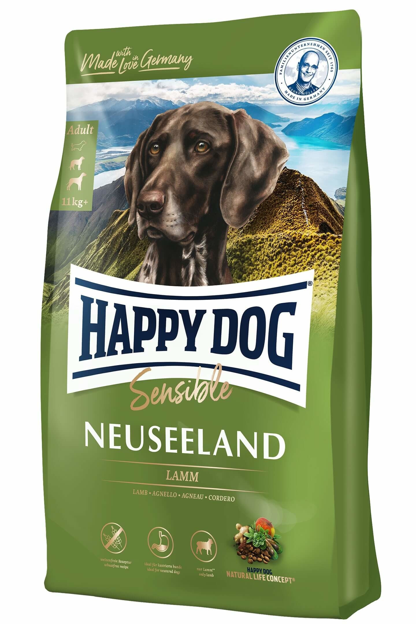 Happy Dog Supreme Neuseeland Hundefutter