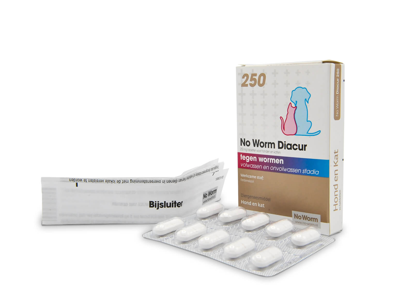 No Worm Diacur 250 für Hund und Katze Brekz.at