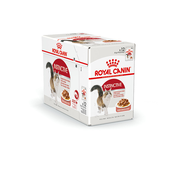 Royal Canin Instinctive Nassfutter in Soße für Katzen (85 g)