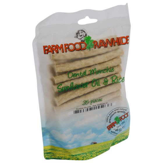 Farmfood Rawhide Dental Munchie Hart - 35 stuks