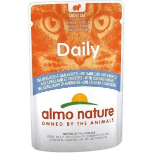 Almo Nature Daily Kabeljauw & Garnalen 70 gram