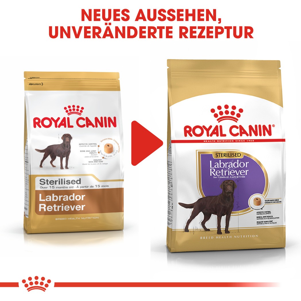 Royal Canin Sterilised Adult Labrador Retriever Hundefutter