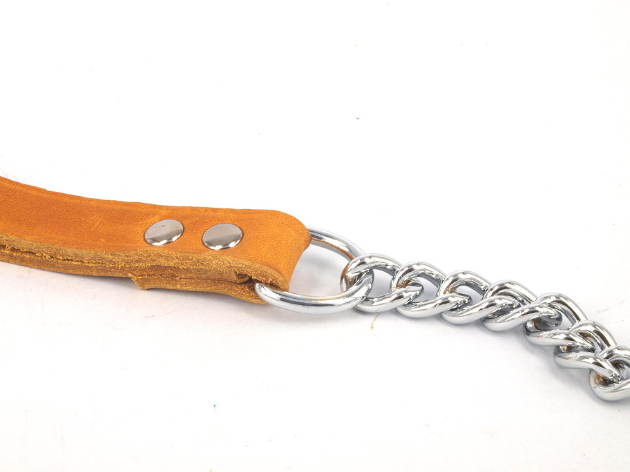 Kettenleine Leder Cognac Brekz.at