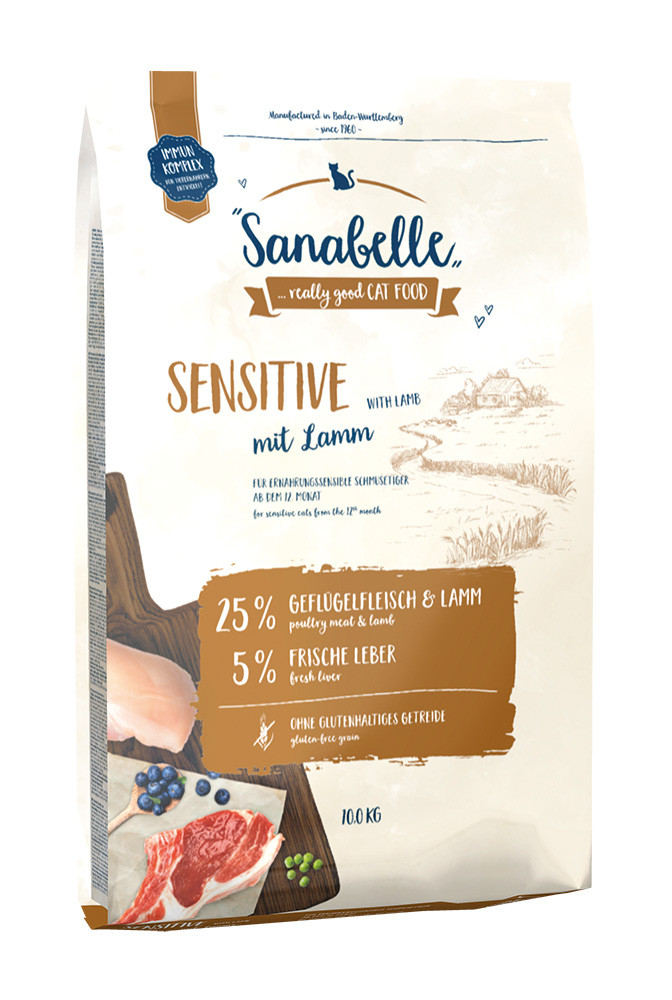 Sanabelle High Premium Sensitive Lam kattenvoer