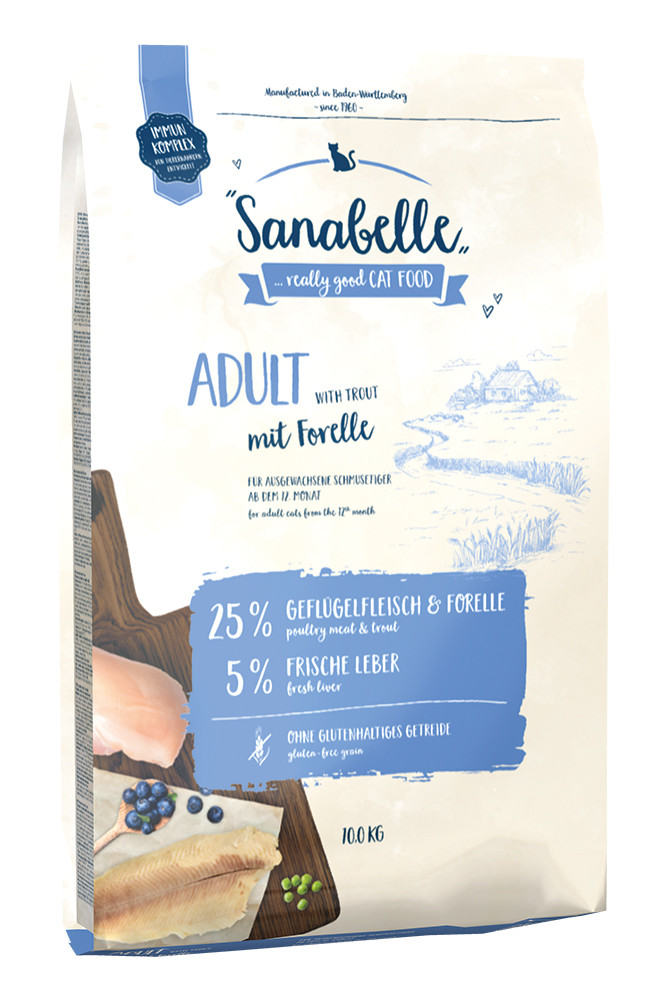 Sanabelle High Premium Adult Forel kattenvoer
