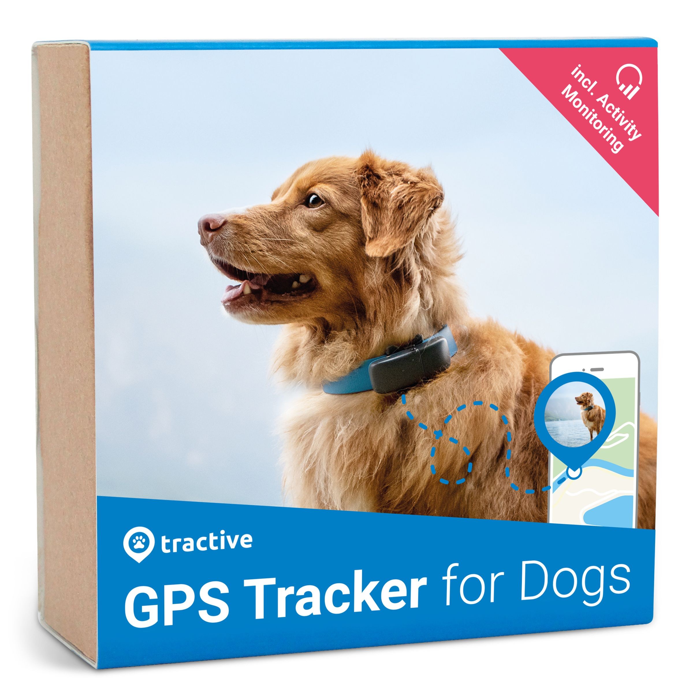 Tractive GPS Dog Tracker mit Aktivitätstracking