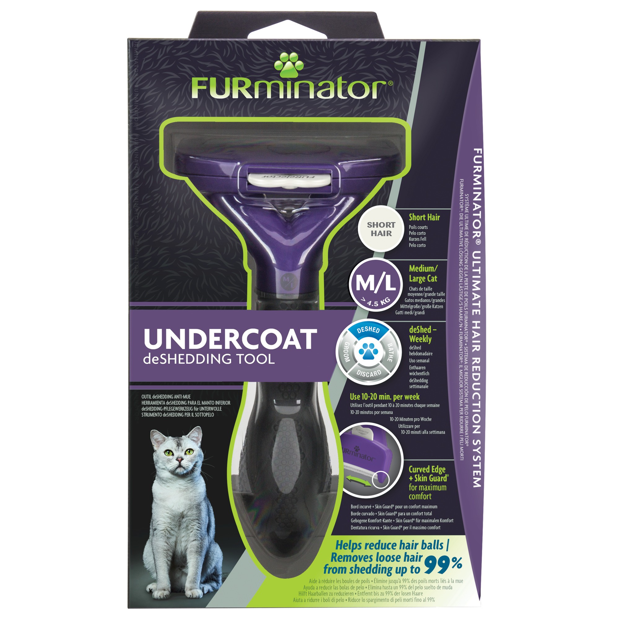 FURminator Kat kort haar