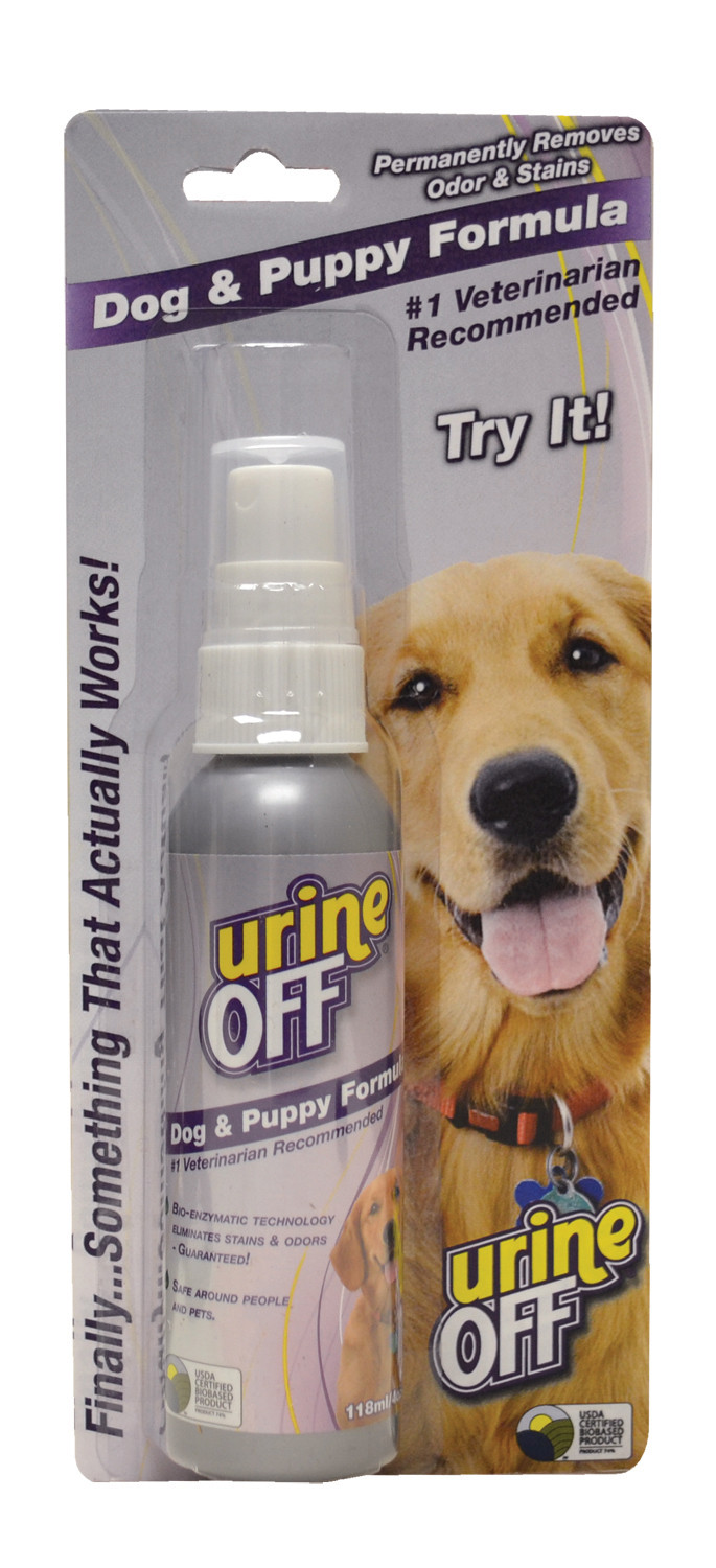 Urine off dog spray sale
