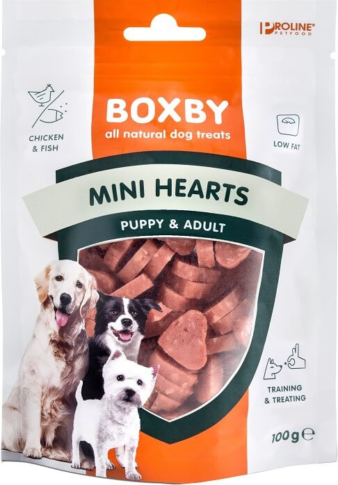 Boxby Mini Hearts Hundesnack