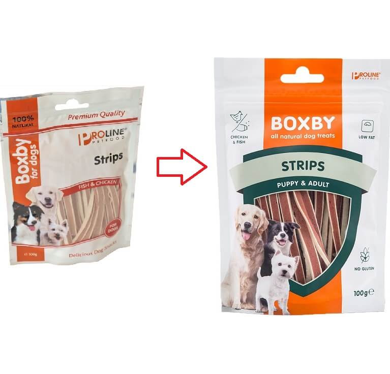 Boxby for dogs Strips