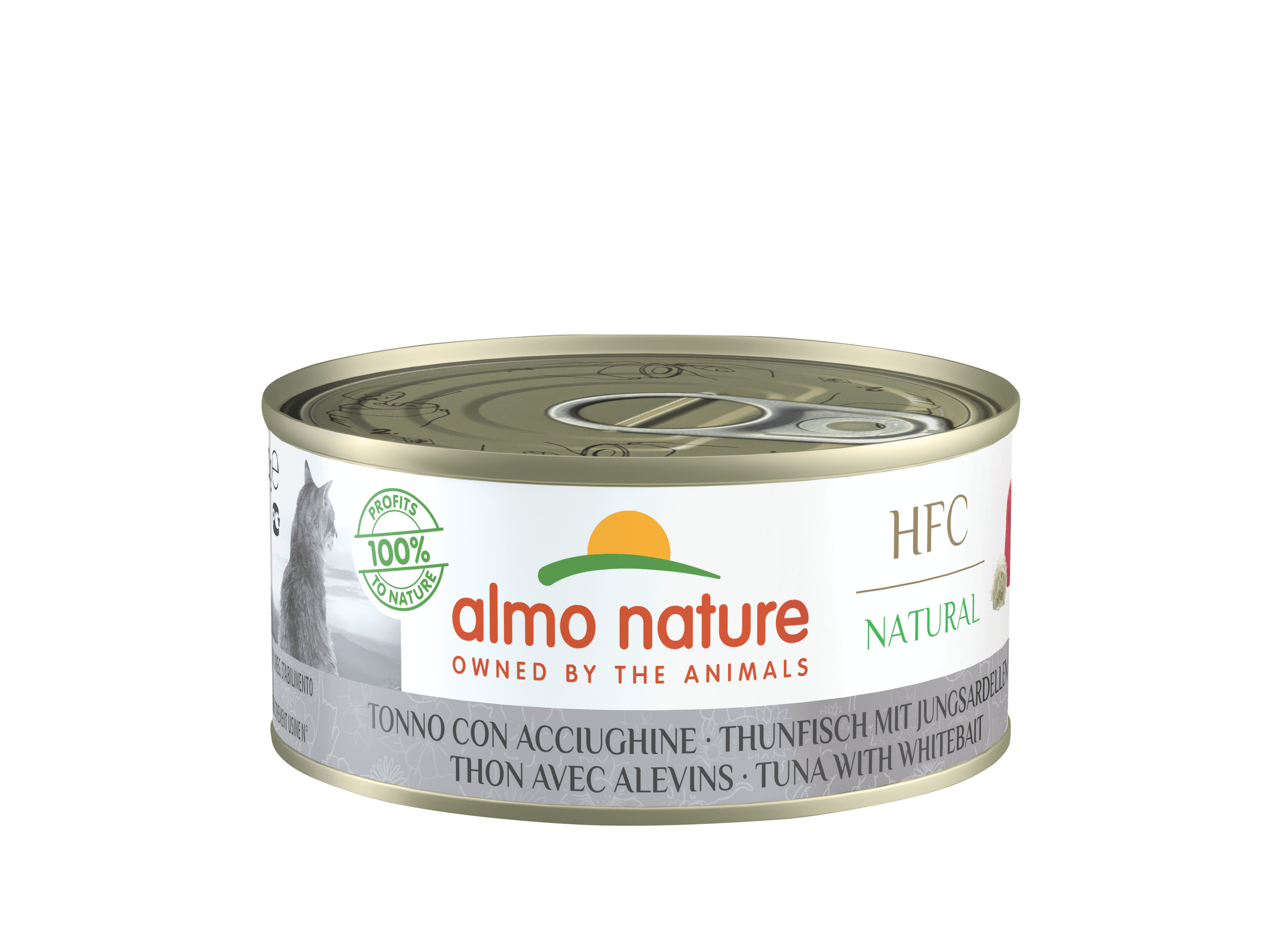 Almo Nature HFC Natural Thunfisch mit Jungsardellen Katzen-Nassfutter