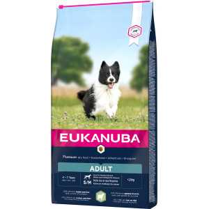 Eukanuba Adult Kleine/Mittelgroβe Rassen mit Lamm & Reis Hundefutter