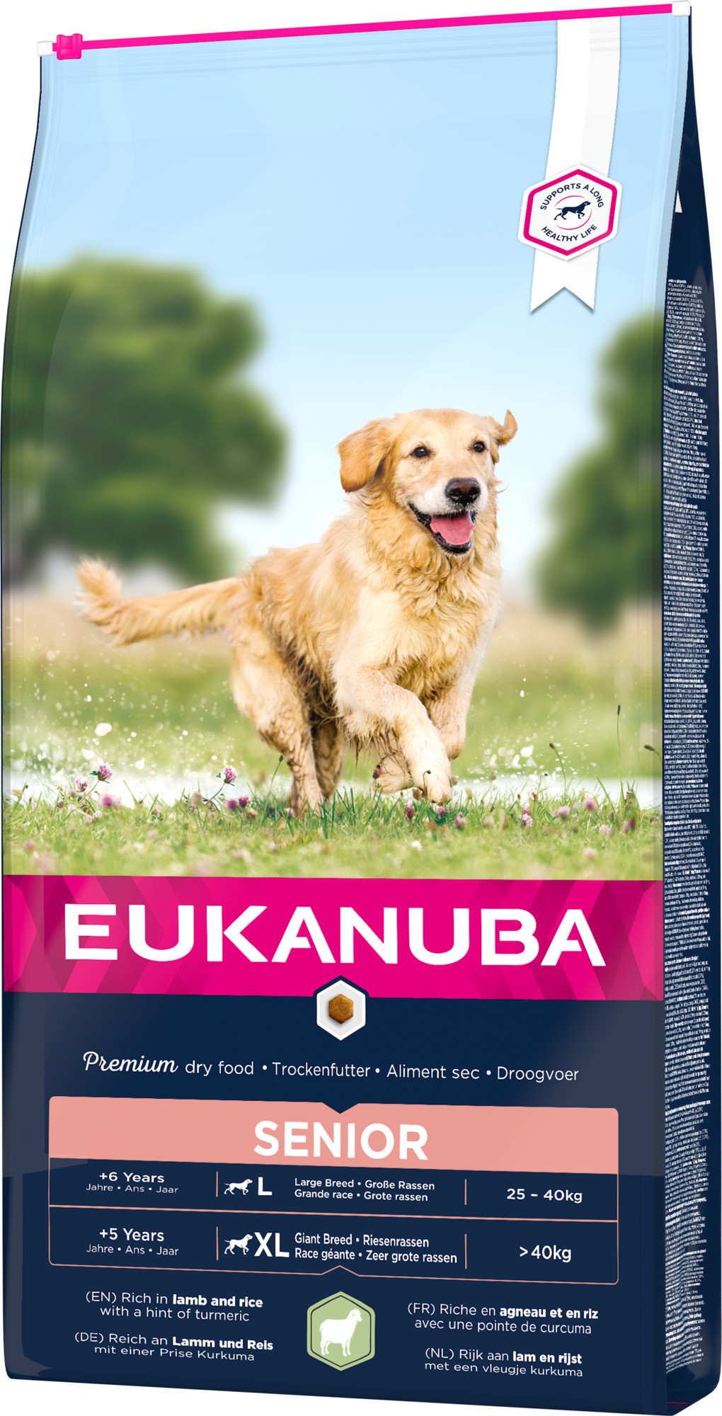 Eukanuba Senior Large Lam & Rijst hondenvoer