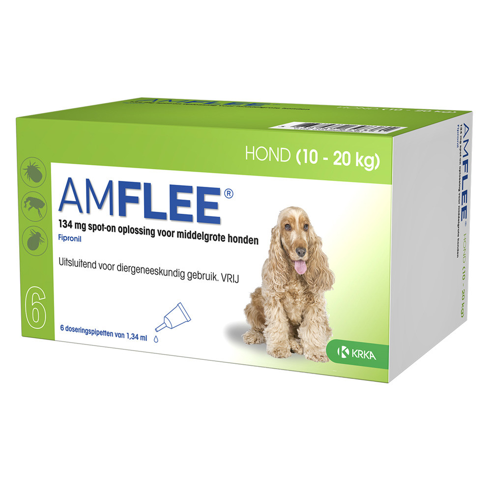 Amflee SpotOn Hund M 134 mg Brekz.at