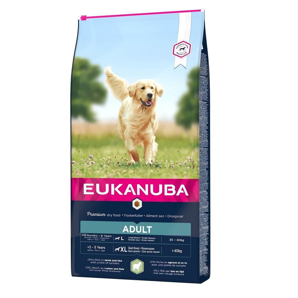 Eukanuba Adult Große Rassen Lamm & Reis Hundefutter