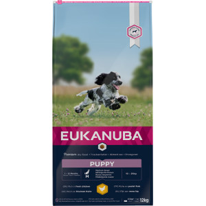 Eukanuba Growing Puppy Medium Breed kip hondenvoer