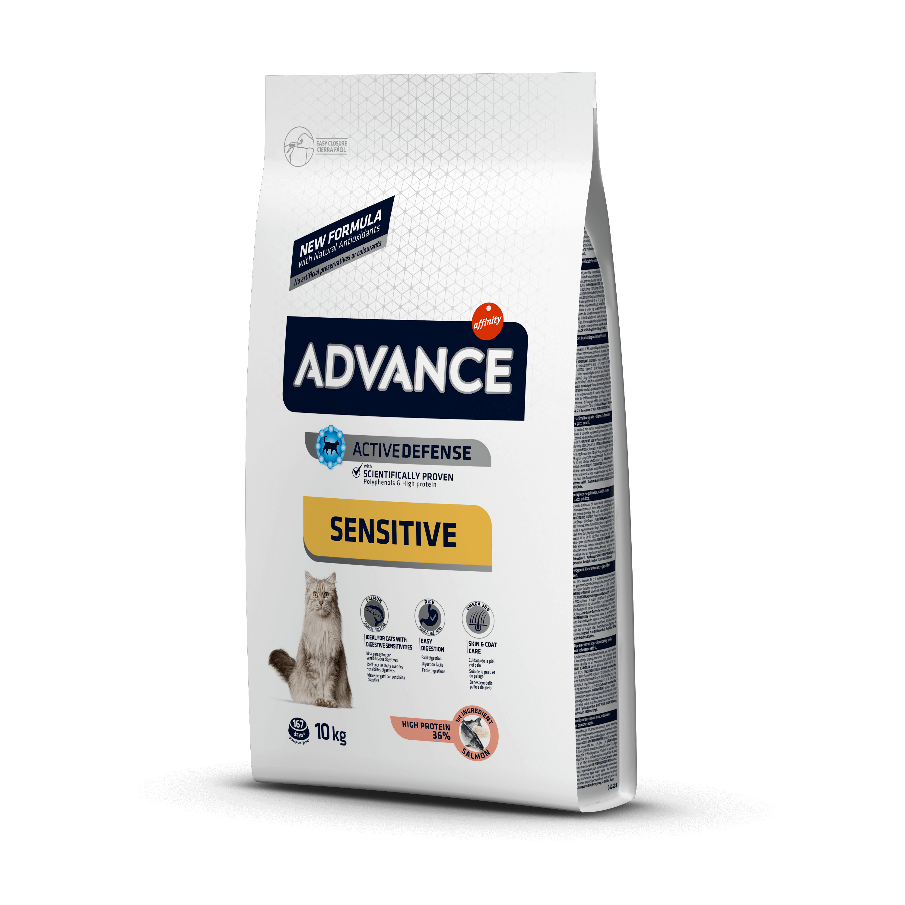 Advance Adult Sensitive met  Zalm Kattenvoer