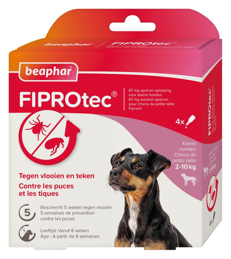 Beaphar Fiprotec Spot-On für Hunde von 2 bis 10 kg