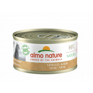 Almo Nature HFC Natural mit Kalb Nassfutter für Katzen (70 g)