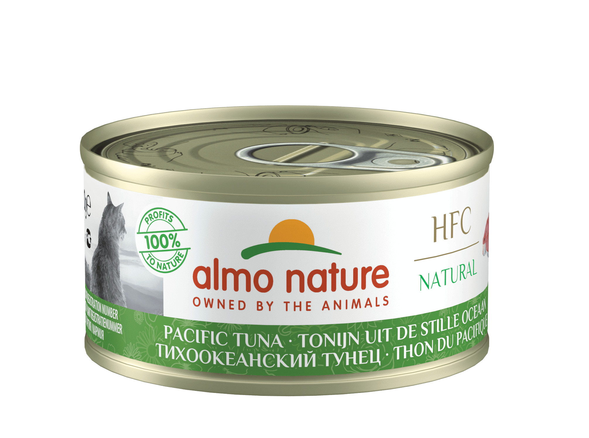 Almo Nature HFC Natural Pazifikthunfisch Katzen-Nassfutter (70 g)