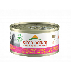 Almo Nature HFC Jelly Lachs & Huhn Katzenfutter